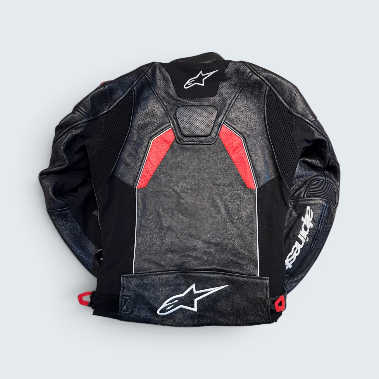 Alpinestars Supertech R Leather Moto Jacket — Size USA 50