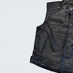 Harley-Davidson Riding Gear Leather Vest — Size L