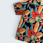 IPOP Boutique black cactus print short-sleeve shirt — Size OS