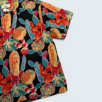 IPOP Boutique black cactus print short-sleeve shirt — Size OS