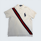 Polo Ralph Lauren Big Pony Diagonal Stripe Polo Shirt — Size XXL