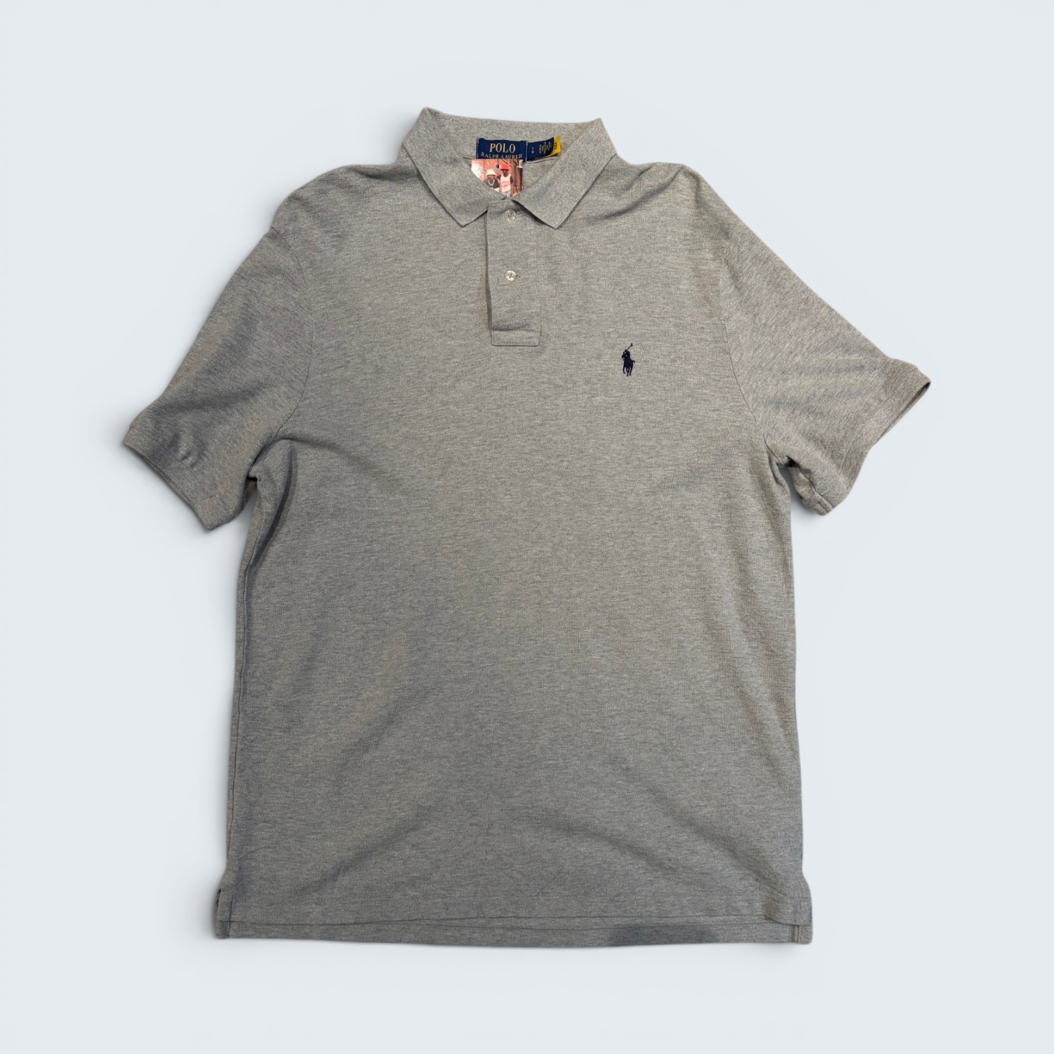 Polo Ralph Lauren Piqué Polo Shirt — Size L