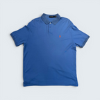 Polo Ralph Lauren blue short-sleeve polo — Size L