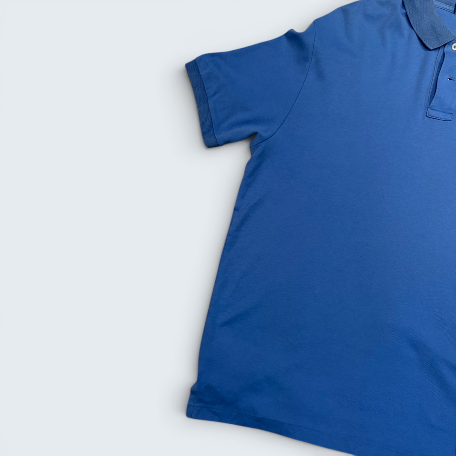 Polo Ralph Lauren blue short-sleeve polo — Size L