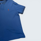 Polo Ralph Lauren blue short-sleeve polo — Size L