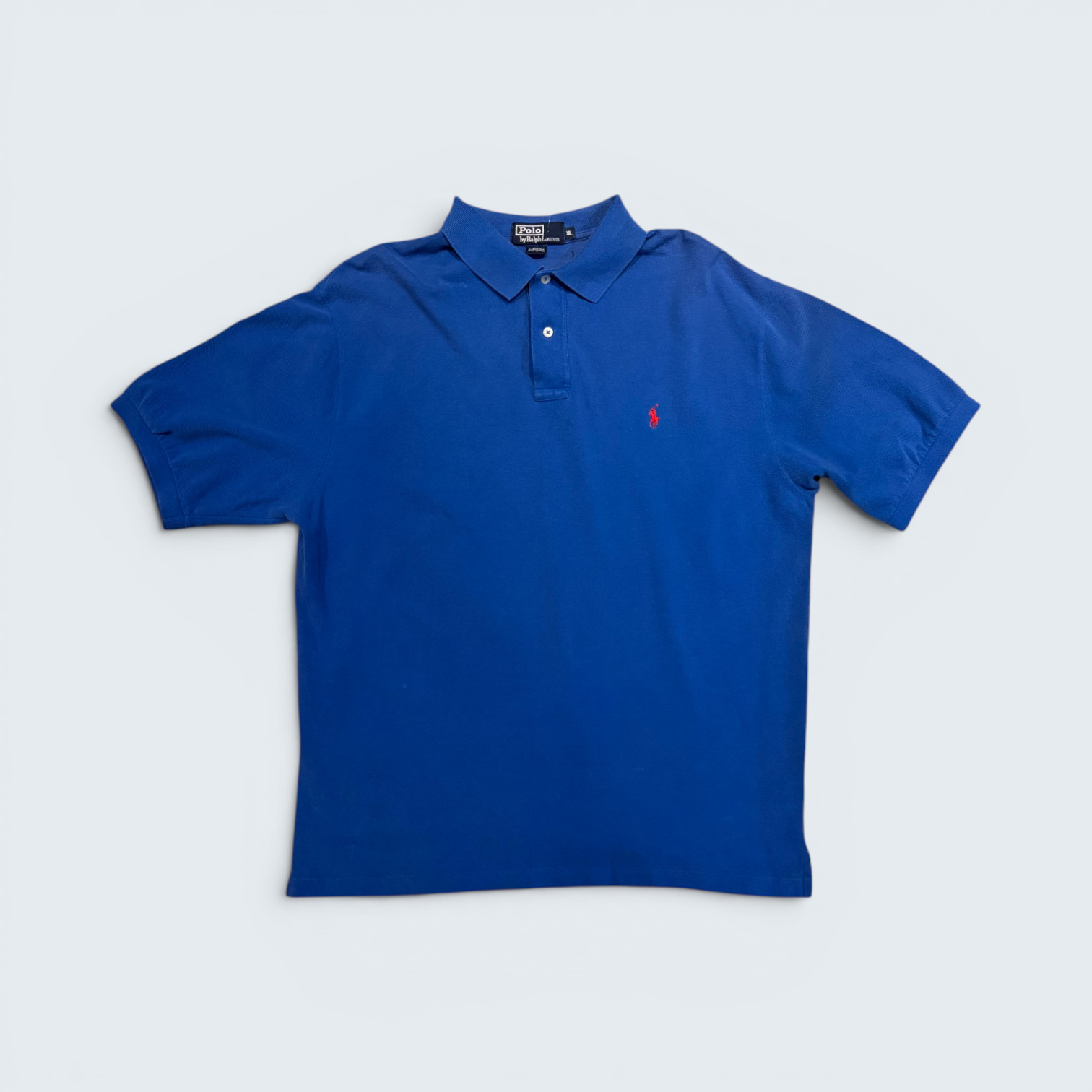 Polo by Ralph Lauren royal blue short-sleeve polo — Size XL