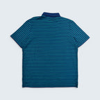 Polo Golf Ralph Lauren navy striped short-sleeve polo — Size XL