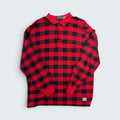 Polo Country Ralph Lauren red buffalo check long-sleeve polo — Size L