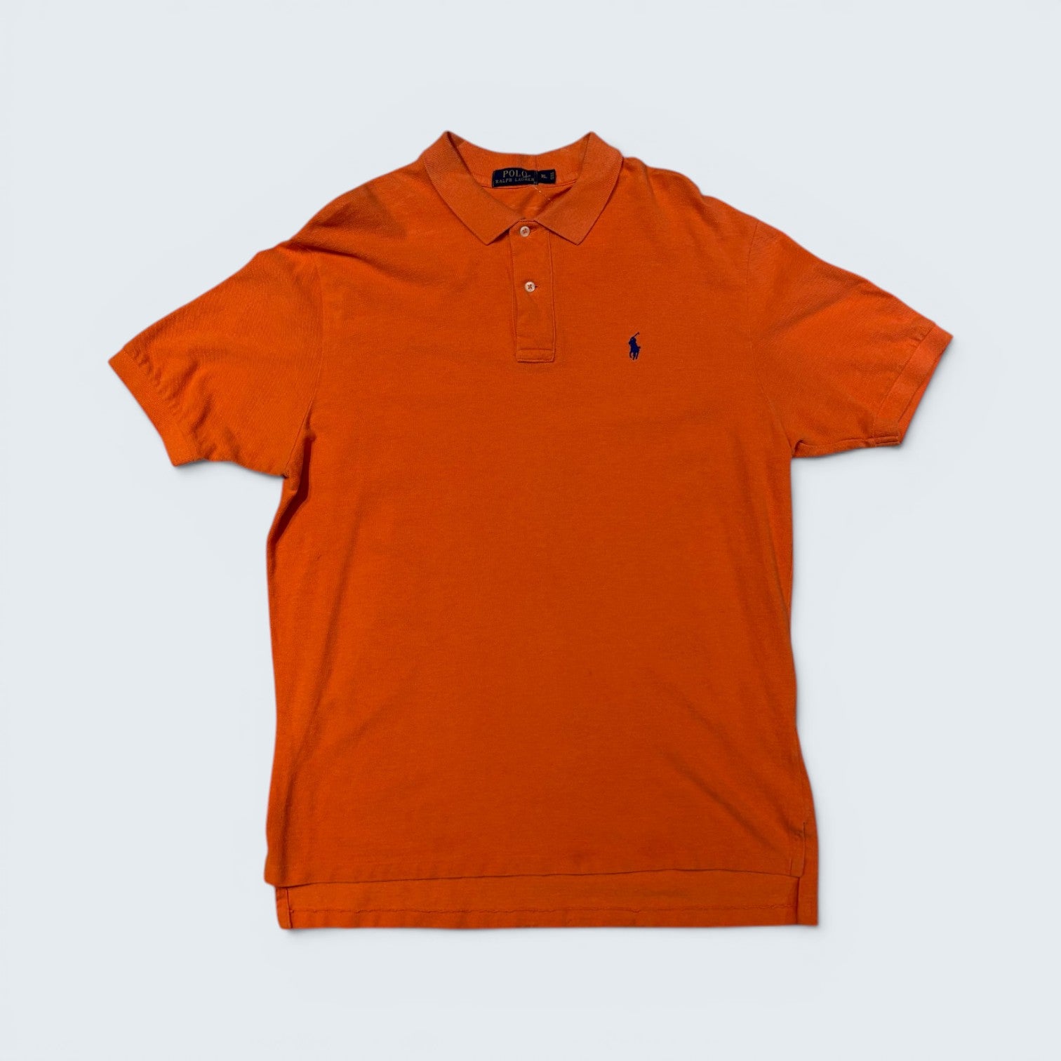 Polo Ralph Lauren orange short-sleeve polo — Size XL