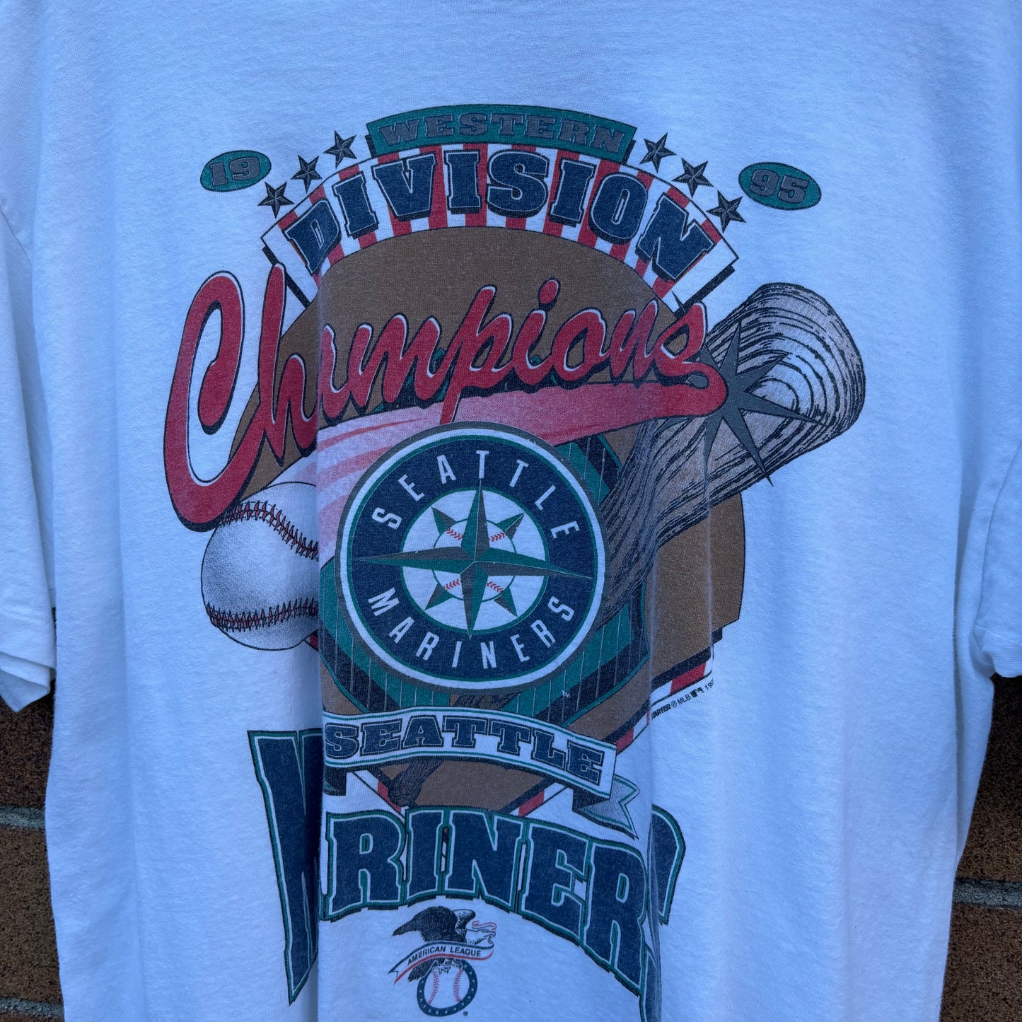 Seattle Mariners Champions 1995 Tee