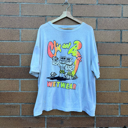 Chip and Pepper "WETWEAR" 1987 Tee