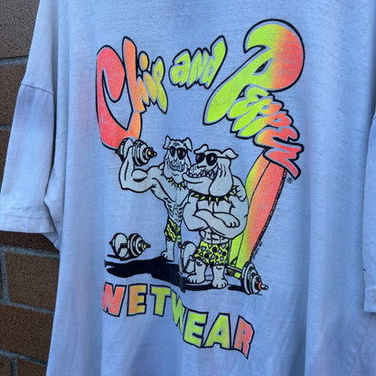 Chip and Pepper "WETWEAR" 1987 Tee