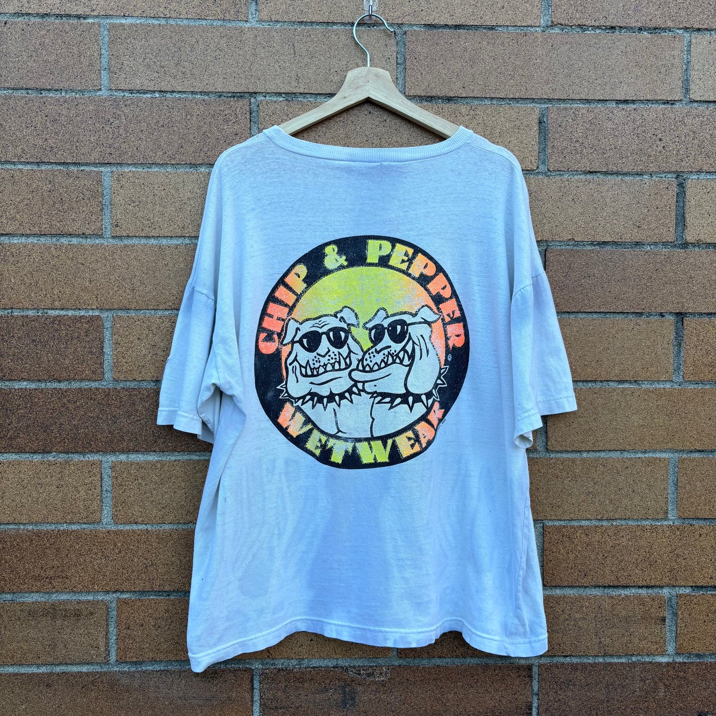 Chip and Pepper "WETWEAR" 1987 Tee