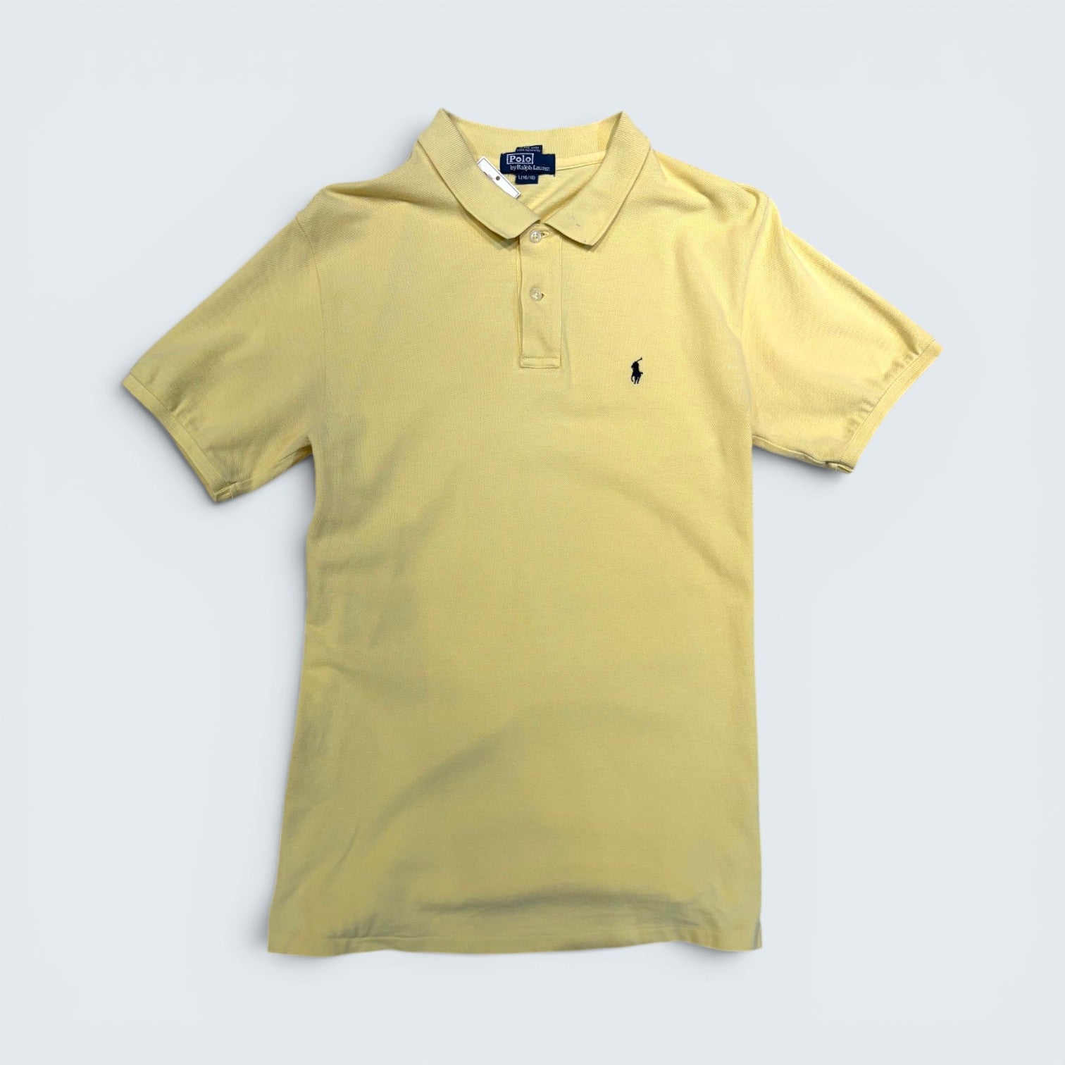 Polo Ralph Lauren Piqué Polo Shirt — Butter Yellow