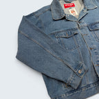 Wrangler Hero Denim Trucker Jacket — 3X
