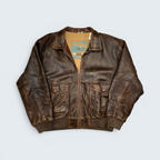 Nak Brown Leather Jacket