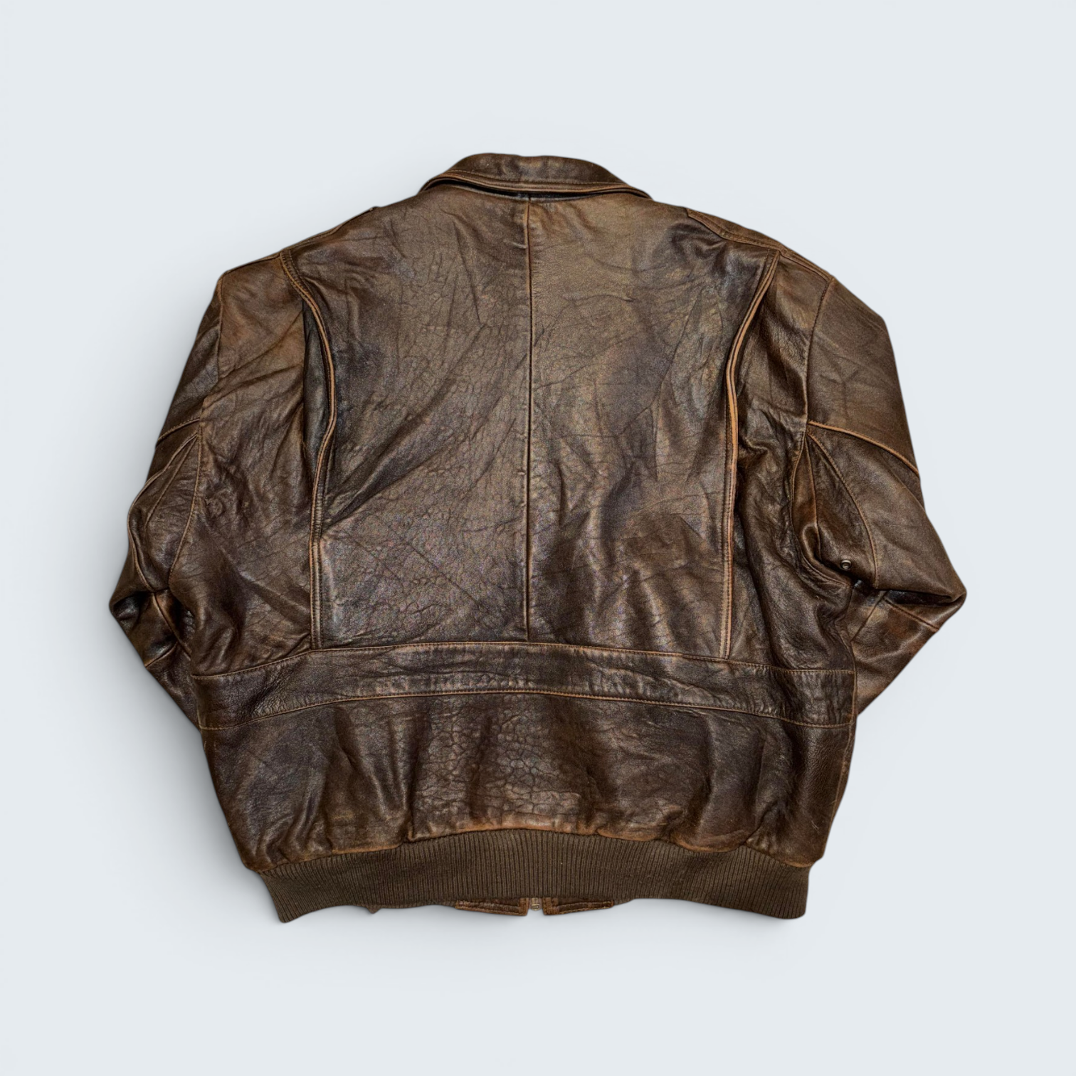 Nak Brown Leather Jacket
