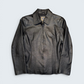 Shaver Lake M Black Leather Jacket
