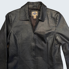Shaver Lake M Black Leather Jacket