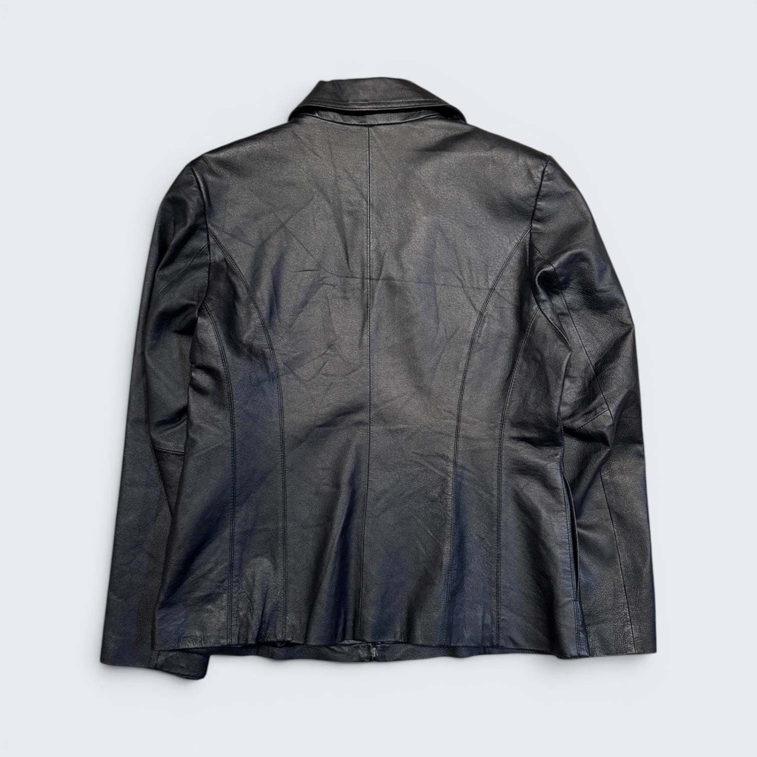 Shaver Lake M Black Leather Jacket
