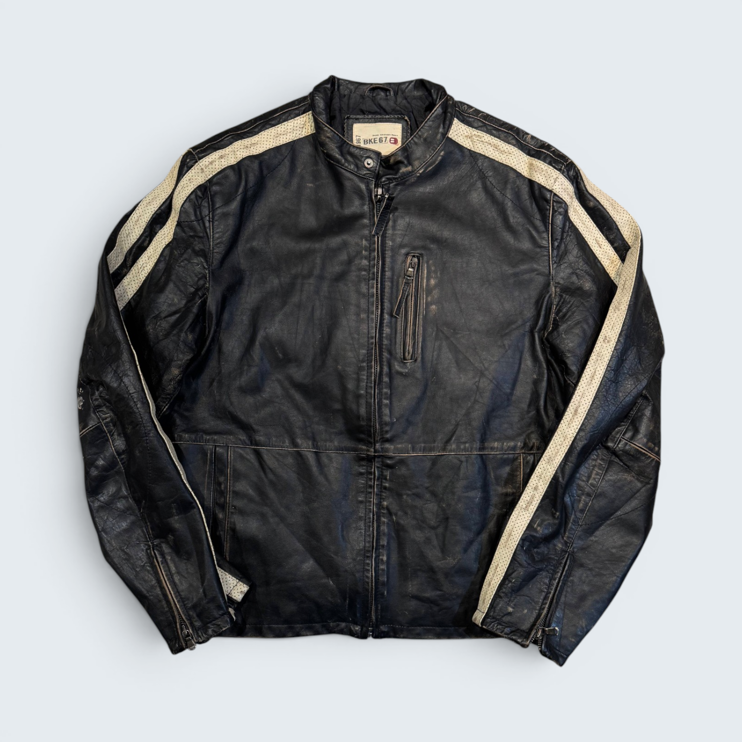 Bike 67 M Black Leather Jacket