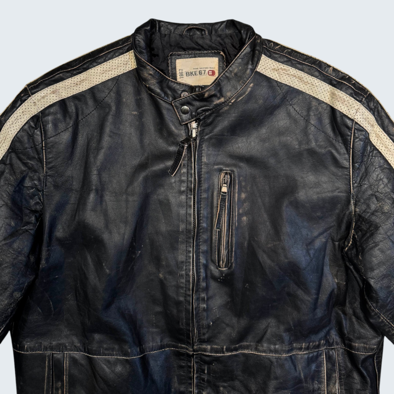 Bike 67 M Black Leather Jacket