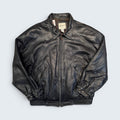 J.T. Beckett XL Black Leather Jacket