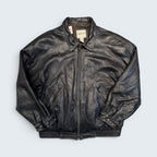 J.T. Beckett XL Black Leather Jacket