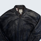 J.T. Beckett XL Black Leather Jacket