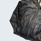 J.T. Beckett XL Black Leather Jacket
