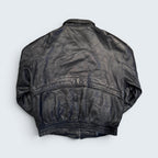 J.T. Beckett XL Black Leather Jacket