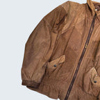 Pelle Club Large Brown Leather Jacket
