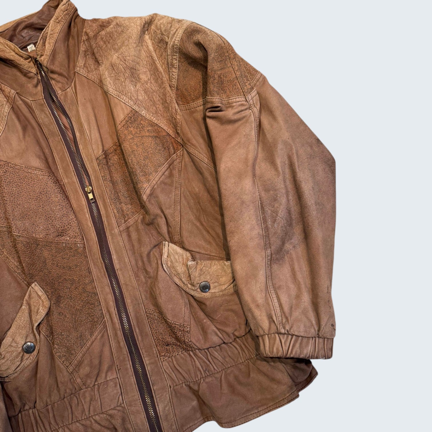 Pelle Club Large Brown Leather Jacket