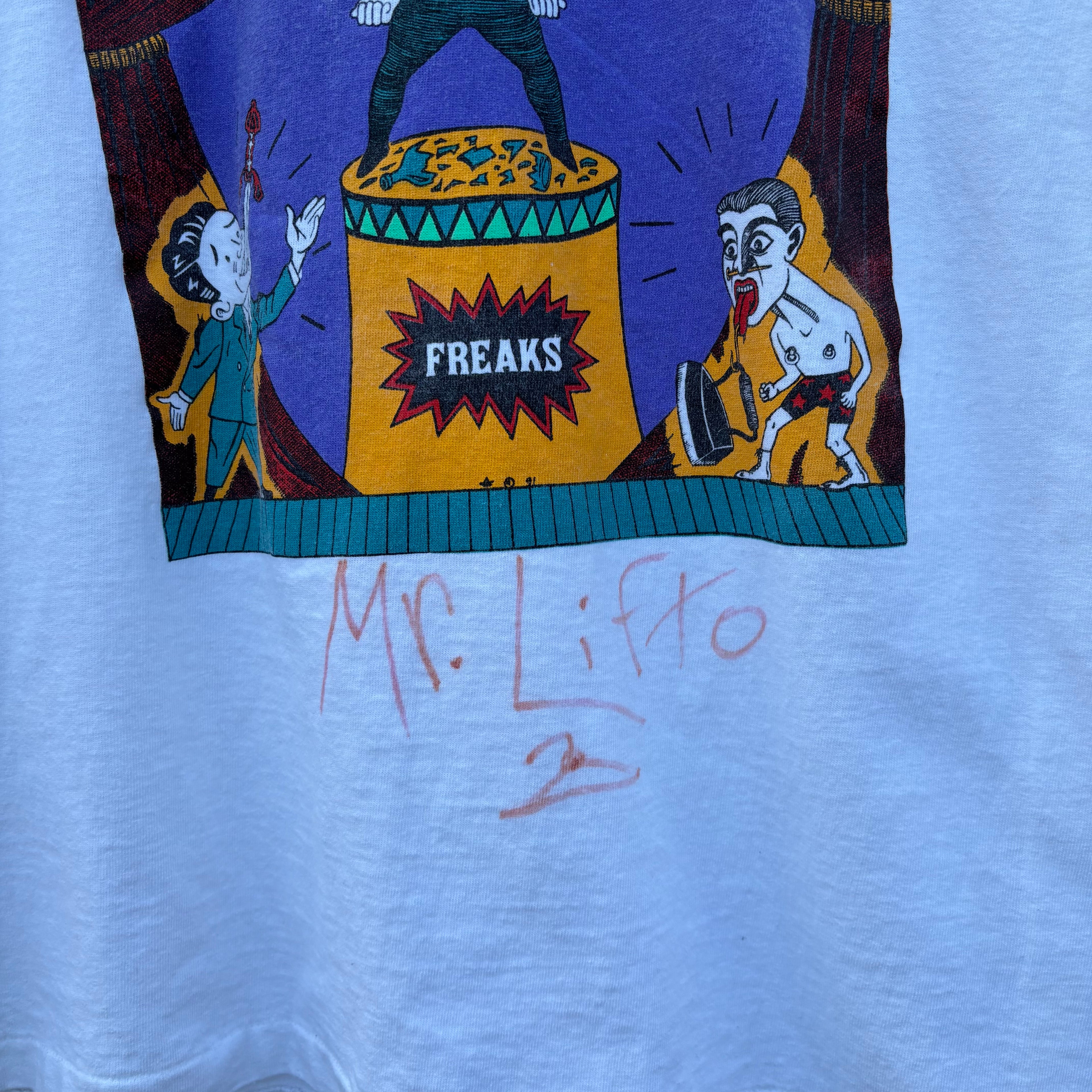 The Jim Rose Circus Signed Tee
