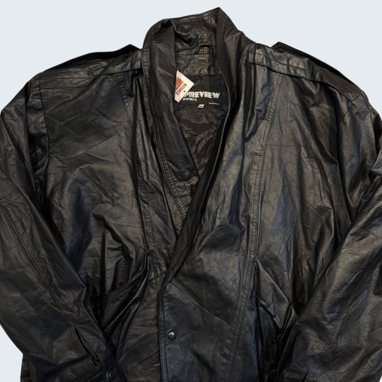 Preview Leathers M Black Leather Jacket
