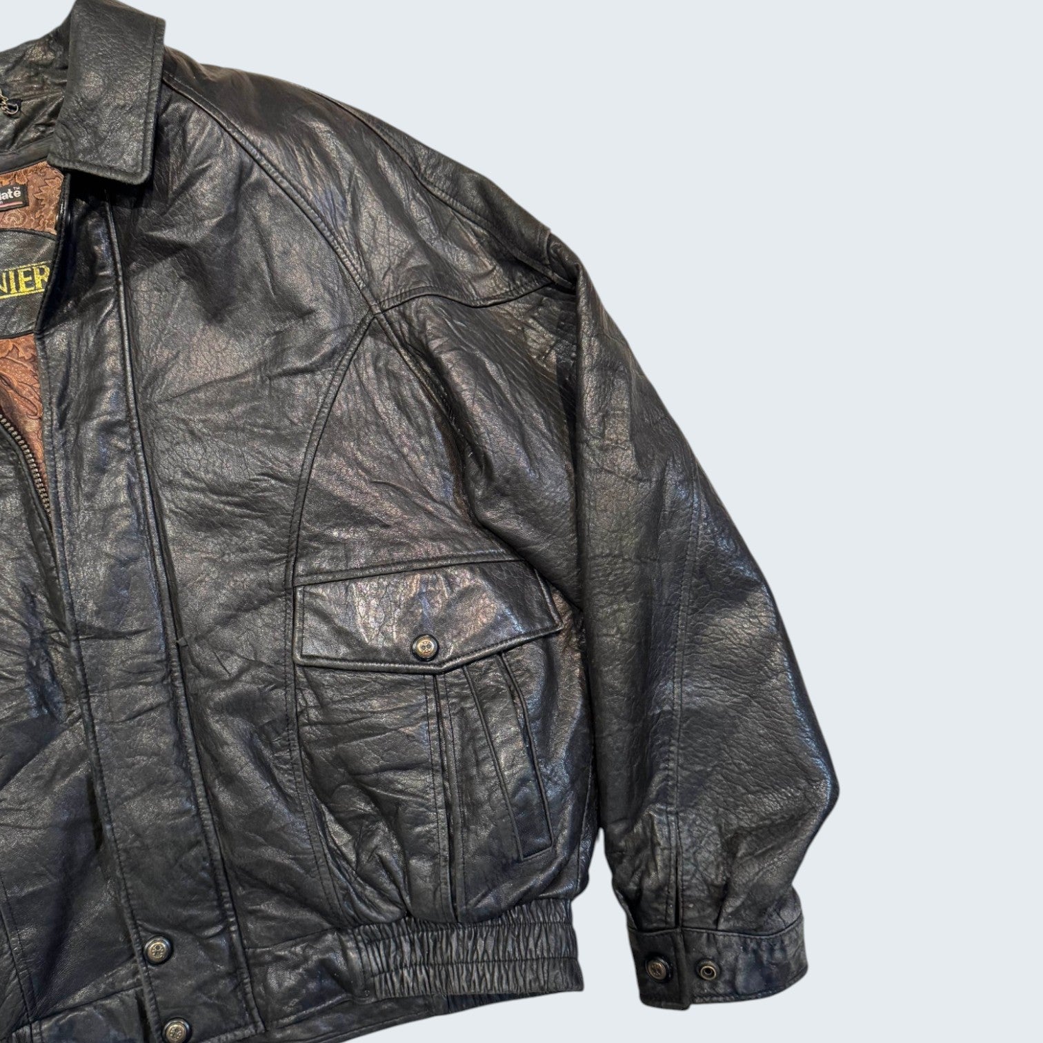 Danier Thinsulate M Black Leather Jacket