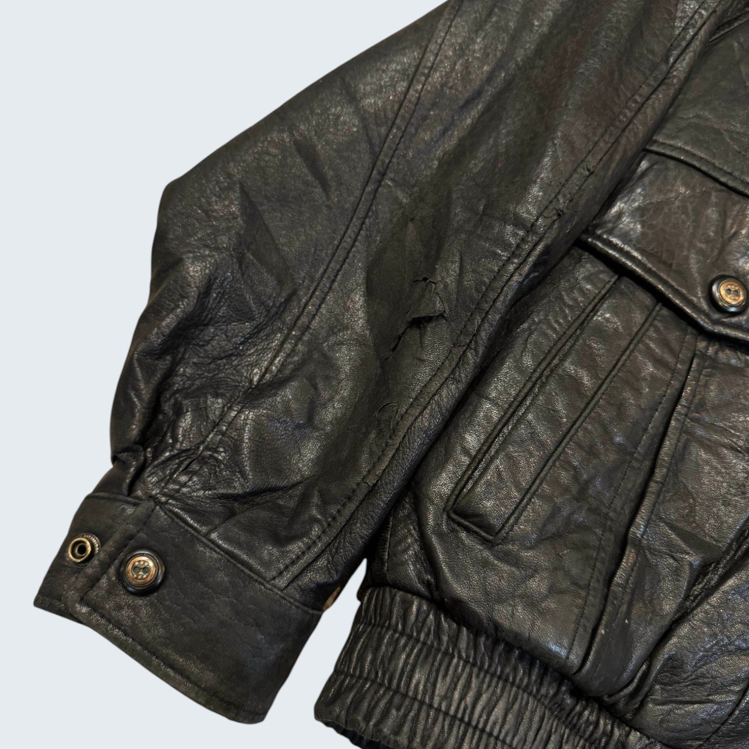 Danier Thinsulate M Black Leather Jacket