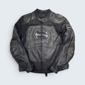 Shift XL Black Biker Leather Jacket