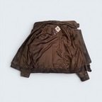 Untitled M Brown Leather Jacket