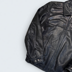 Dockers L Black Leather Jacket