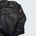 Dockers L Black Leather Jacket