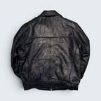 Dockers L Black Leather Jacket