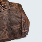 Carroll Original Wear XS Brown Leather Jacket