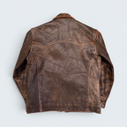 Carroll Original Wear XS Brown Leather Jacket