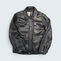 Mantles M Black Leather Jacket