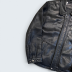 Mantles M Black Leather Jacket