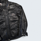 Mantles M Black Leather Jacket