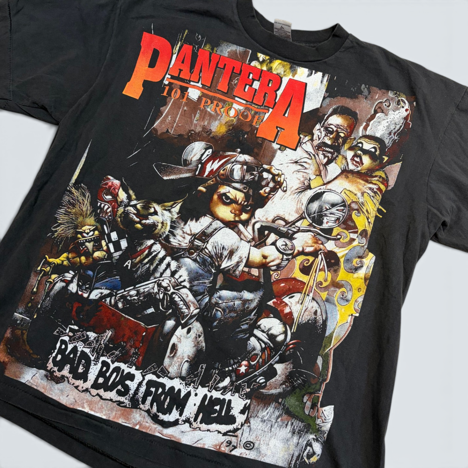 Pantera Bad Boys From Hell Graphic Tee