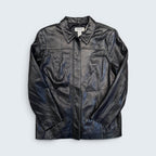 Alfani Outerwear XL Black Leather Jacket