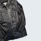 Alfani Outerwear XL Black Leather Jacket